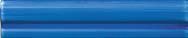 MOLDURA 5X25 PINCELADO AZUL ELECTRICO (PASTA BLANCA) - MLM